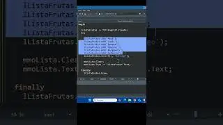 Como Inserir Itens na StringList no Delphi 🚀 #delphi #windows #delphiparainiciantes #cursodelphi