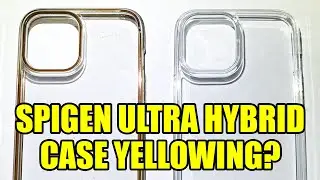 My Clear Phone Case Turned Yellow??? | Spigen Ultra Hybrid for iPhone 12 Pro Max