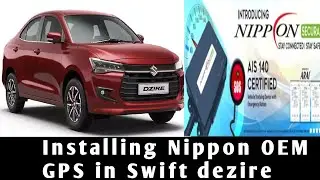 Swift Dezire || Install Nippon OEM GPS