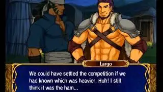 Largo talk Muarim support A Fire Emblem 9 Game Cube