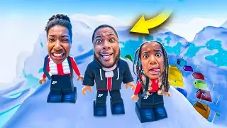 ROBLOX LAST PERSON TO FREEZE WITH BIG E , KAYLA AND PARIS