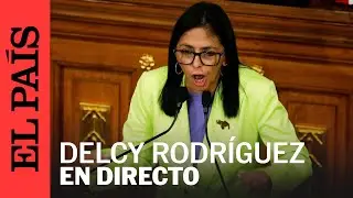 DIRECTO | DELCY RODRÍGUEZ recibe la insignia de COMANDANTE en jefe de las FUERZAS ARMADAS | EL PAÍS