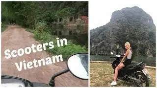 Riding my first Scooter and visiting temples in Vietnam | DramaticMACvlogs