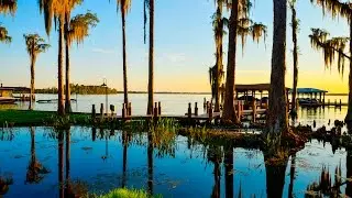 Panoramic waterfront on Lake Butler, WINDERMERE, FL