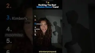 Ranking The Best Shadow Dance Trend ✨ #tiktokviral