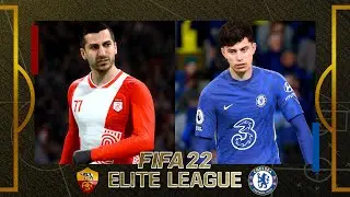FIFA 22 Elite League | AS Roma vs Chelsea