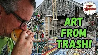 Discover the Secrets of Smither Park: Cool recycled art in Houston TX