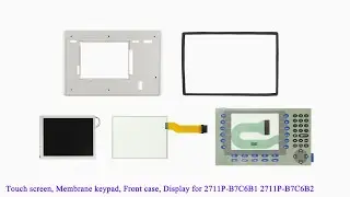 2711P-B7C6B1 2711P-B7C6B2 Plastic Case, Touch screen, Membrane keypad, LCD for PanelView Plus 700