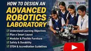Metrolabs 65: How to design an advanced Robotics Laboratory Furniture #schoollabfurniture