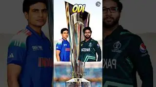 Shubman Gill vs Imam ul Haq in ODI Cricket #cricket #indvspak #viratkohli #msdhoni