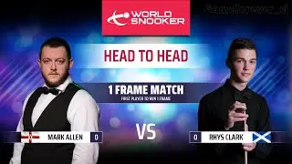 Mark Allen v Rhys Clark
