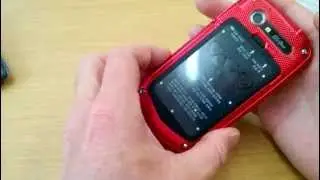 First 4G NFC Rugged Mil spec mobile phone in Europe. Android 4,Gorilla glass 2, 8MP, 1.5gHZ