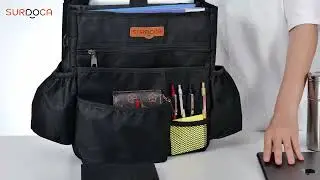 SURDOCA Car front seat storage organizer