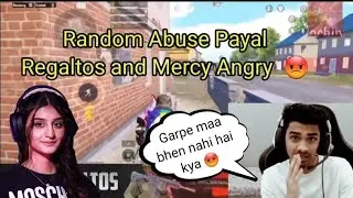 Regaltos Defending Payal | Random abuse Payal 😡 Rega Angry on it