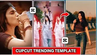Cupcut Trending Template instagram Viral Cupcut se ऐसी video editing करें एक मिनट में 😱 New Tutorial