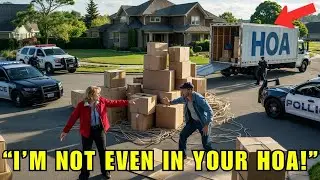 HOA Karen Loses It When I Move Into My New Home That’s NOT in the HOA — Demands I Leave Immediately!