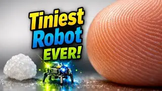 World&rsquo;s Smallest Programmable Robot | Tiny Autonomous Microrobots Explained