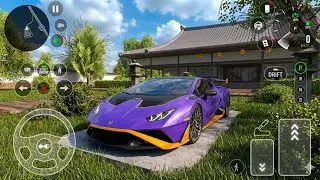Lamborghini Huracan STO | New Mansion | Car Parking Driving School 4k Ultra Realistic Gameplay 