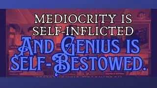 Genius vs. Mediocrity: Which Are You? | Practical Application of Meditation & Universal Law