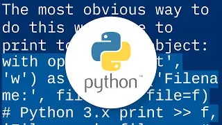 How to redirect 'print' output to a file?