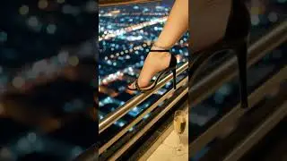 The city is glowing, but I'm shining brighter #shortvideo #viral #feetshow