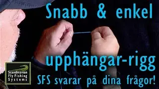 SFS  Blogg: Superenkel upphängar-rigg när du vill kortline-nymfa! (euronymfning)