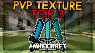 TOP 3 | PvP Texture Packs | Minecraft PE 0.14.0
