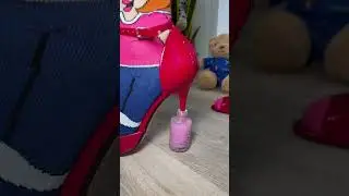 INDESTRUCTIBLE Face Serum vs. High Heels #smash #crush #satisfying