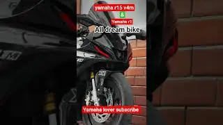 yamaha r15v4m & r1 new bike new look modified. #trending #foryou #dreembike #superbike #r15v4m #bike
