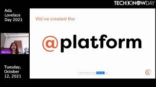 TECH(K)NOW Day on Ada Lovelace Day 2021 - Ujjaini Das - Data, Privacy, Encryption
