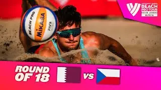 Cherif/Ahmed vs. Trousil/Sedlak - Round of 18 Highlights | Rio de Janeiro 2025 #BeachProTour