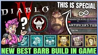 Diablo 4 - Новый лучший билд варвара на ВСЕ с 1 выстрела - Идеальный Пыльный Дьявол = OP - Руководство по навыкам снаряжения!