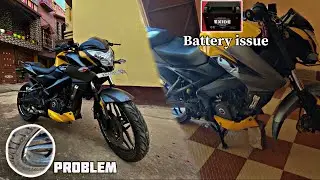 NS 200 me problem agya!😕 | battery issue | sparrow 09