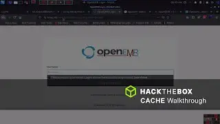 HackTheBox Cache Walkthrough - Brute Force VHOST and Exploit OPENEMR Vulnerability