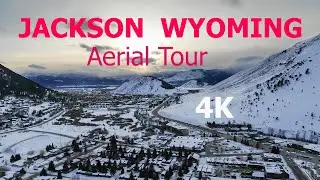 Jackson Hole Downtown Aerial Tour
