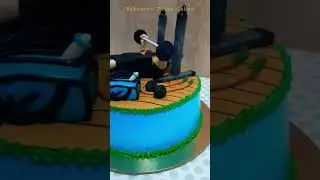 GYM Theme #birthdaycake by #Bakeneto in #noidaextension #noida #gaurcity #indirapuram