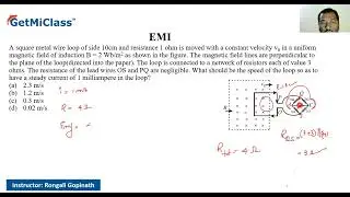 EMI  Magnetic Field Interaction NEET 12th Physics Electro Magnetic Induction