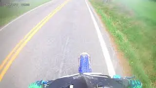 First ride on the yz250 with a 300 big borekit