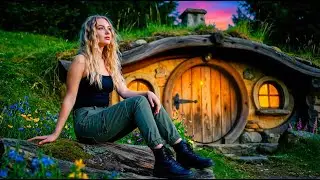 Constructing a Winter Snow Cave Shelter (ASMR) - Surviving the Night in a Frozen Sanctuary
