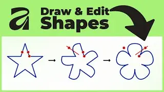 How to DRAW and EDIT Shapes in AFFINITY Studio – Easy Tips for Beginners