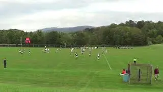 Hackettstown's Colby Clark scores off one-two with Chase Reardon to beat Walkill Valley 2-0