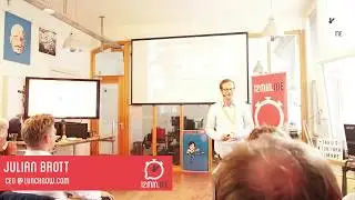 Julian Brott @12min.me - Wie wir Menschen und Restaurants zum Mittagstisch zusammenbringen