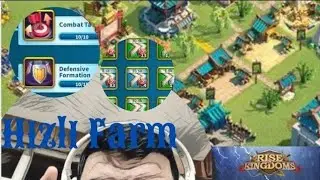 Rise of Kingdoms 30 G&uuml;nde 30Mg&uuml;&ccedil; S&ouml;z&uuml; &Uuml;zere devam Az Laf &Ccedil;ok İş Full Farmher yeni Video Yeni İ&ccedil;erik