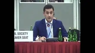 Speech of UHRC programme director Dmytro Perlyn on OSCE HDIM 2015