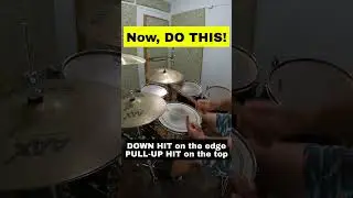 💥ACCELERATE your HI-HAT SPEED (SIMPLE HAND TECHNIQUE) #shorts#drums#drumlessons