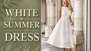 WHITE SUMMER DRESS