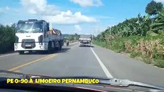 LIMOEIRO PERNAMBUCO, BRASIL, À PE 0-90; Recorde os caminhos que você já passou