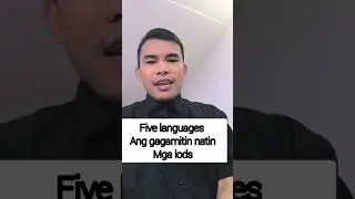 Tutorial part ll. Multi-language which is English , Filipino, Hindi and MAGUINDANAON.