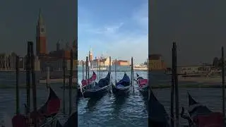 📍Venice 🇮🇹 #italy #travel #italytravel #venice #veneto #visitveneto #visititaly #gondolas