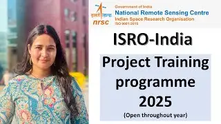 ISRO Summer Internship 2025 | NRSC Research Programme | Apply Anytime!